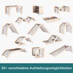 Verstellbares Kletterdreieck - Braun - Juniorito