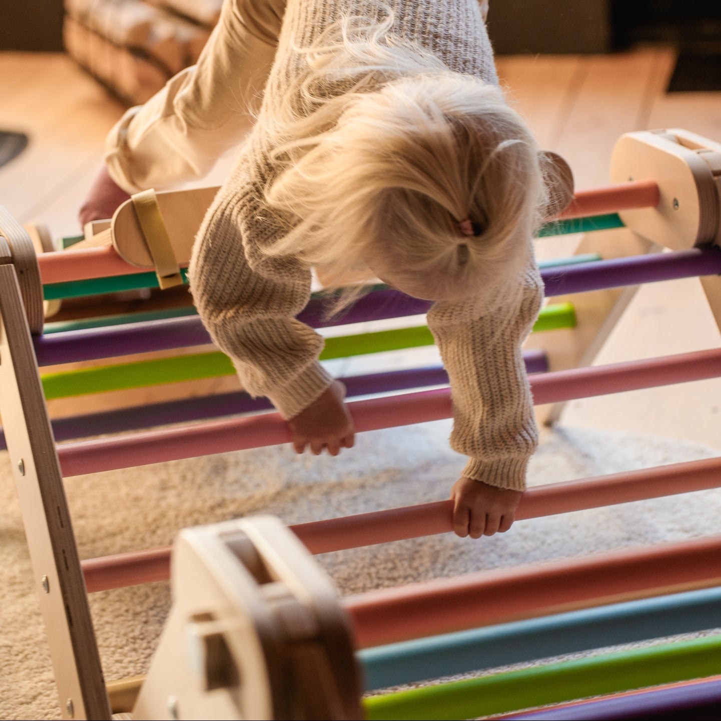 Verstellbares Kletterdreieck - Bunt - Juniorito