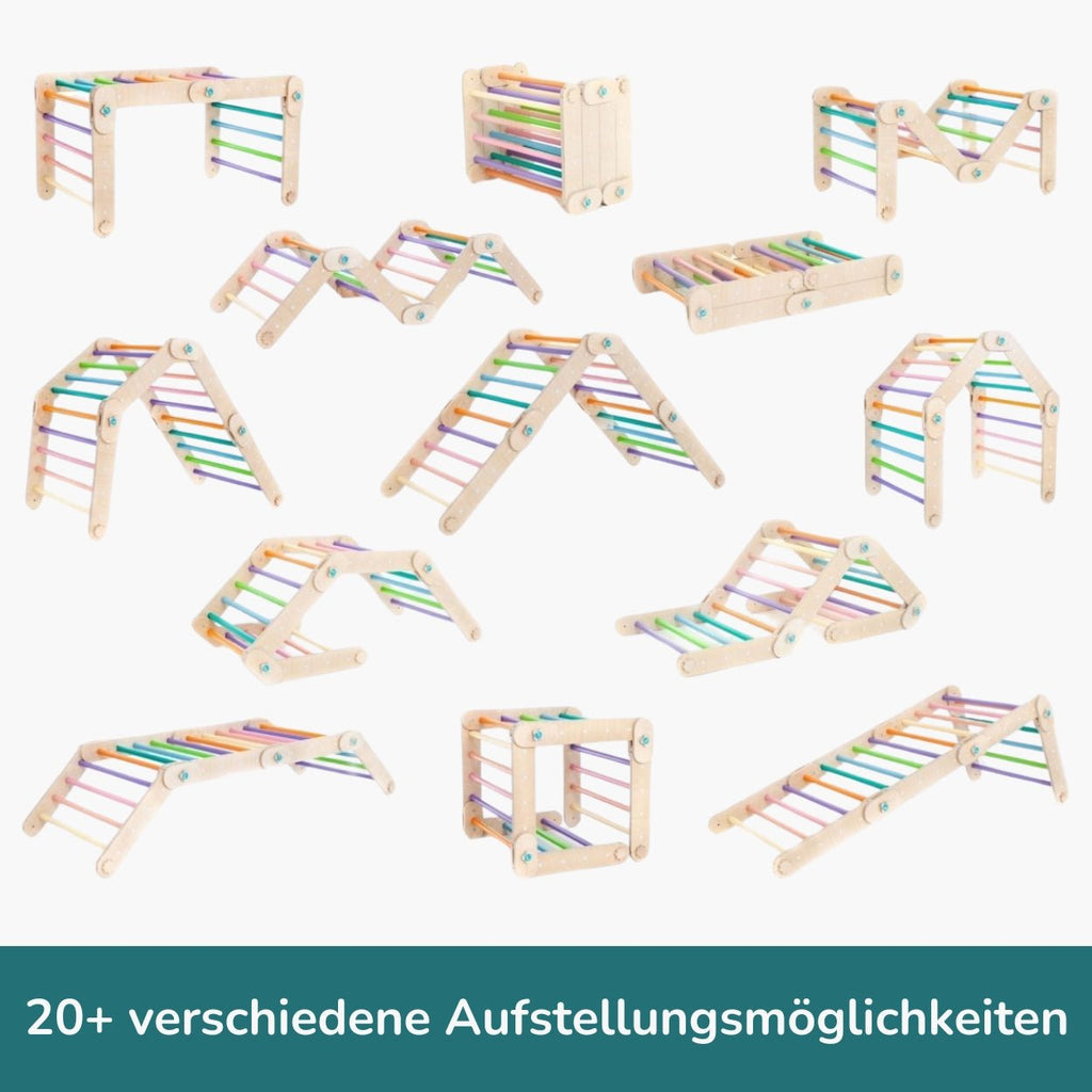 Verstellbares Kletterdreieck - Bunt - Juniorito