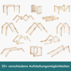 Verstellbares Kletterdreieck - Naturell - Juniorito