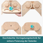 Verstellbares Kletterdreieck - Naturell - Juniorito