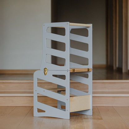 3in1 Lernturm - Streifen-Design
