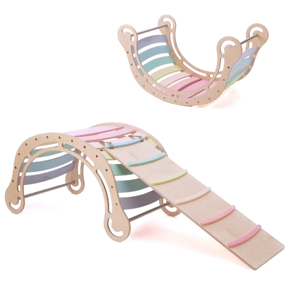 XXL Pikler Bogen mit Rutsche