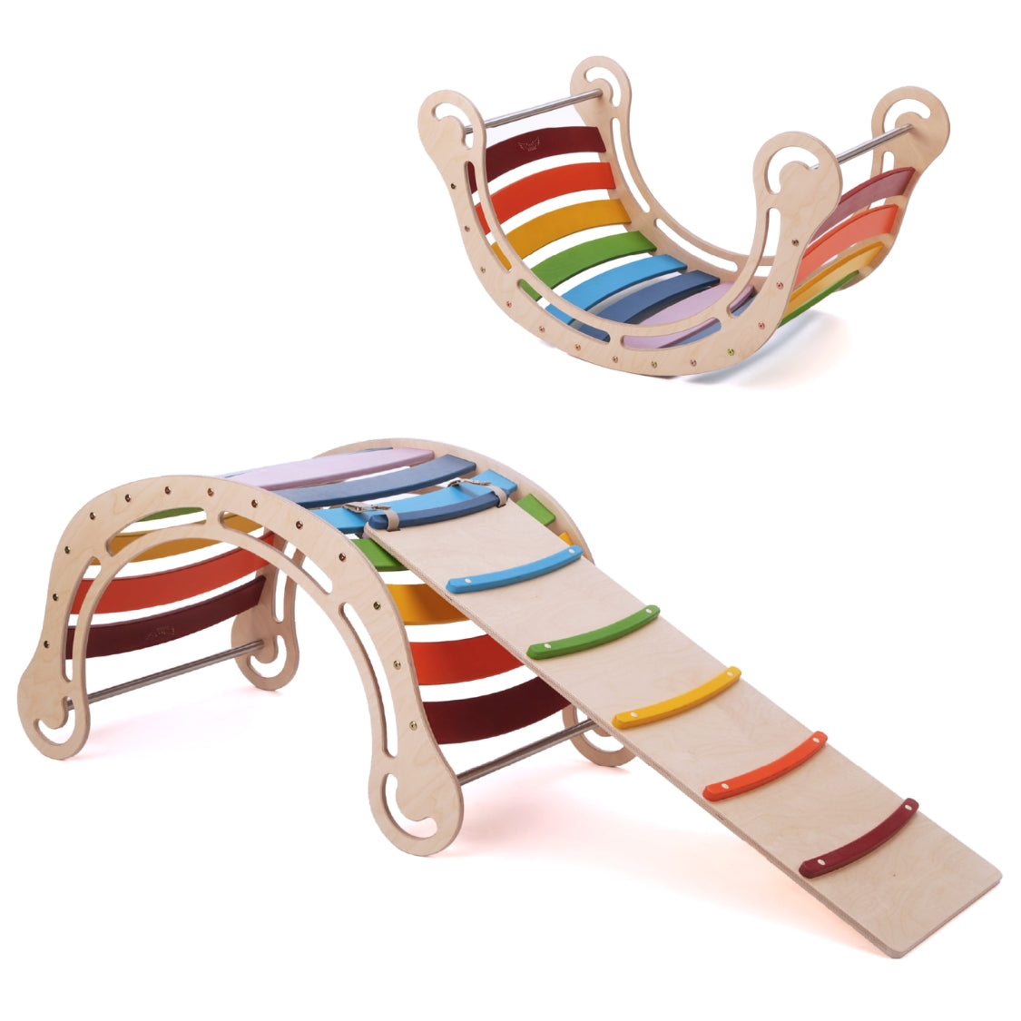 XXL Pikler Bogen mit Rutsche