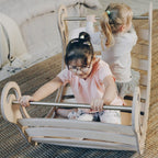 XXL Pikler Bogen mit Rutsche - Naturell - Juniorito