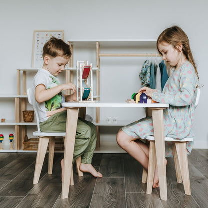 Montessori Kindertisch & Stühle