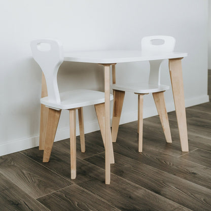 Montessori Kindertisch & Stühle