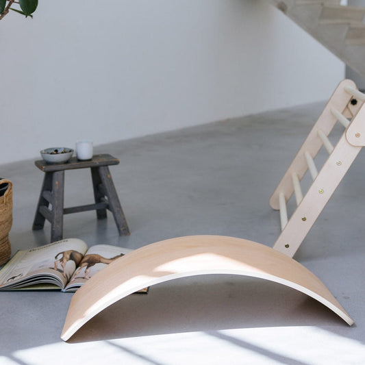 Jindl Balancierbrett aus Holz ohne Filz