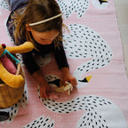 Kinderteppich "Schwanensee" - 140x200 cm - Juniorito