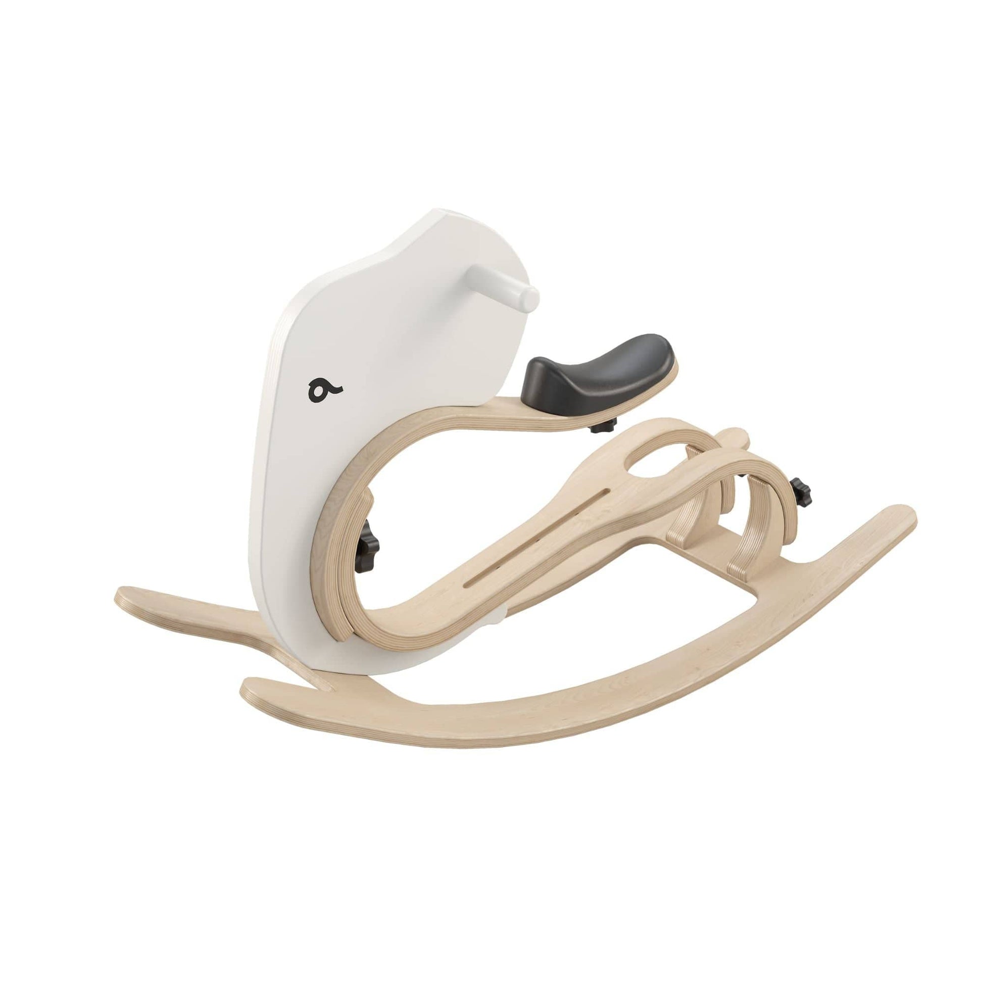 LEG&GO Weiß Holz-Laufrad Add-On "Rocking Elephant"