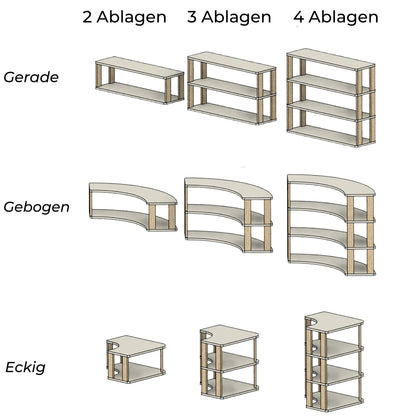 Modulares Kinderregal | Eckig