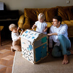 Motorikhaus aus Holz | Mint - Juniorito