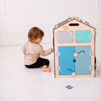 Motorikhaus aus Holz | Mint - Juniorito