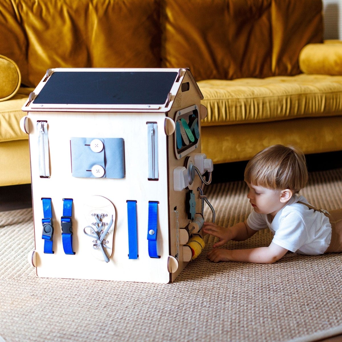 Motorikhaus aus Holz | Mint - Juniorito