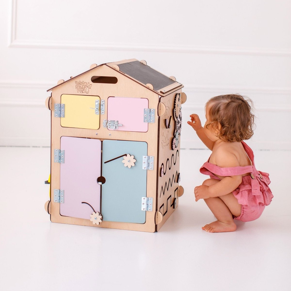 Motorikhaus aus Holz | Pastell - Juniorito