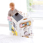 Motorikhaus aus Holz | Weiß - Pastell - Juniorito